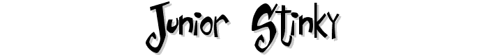 Junior & Stinky font